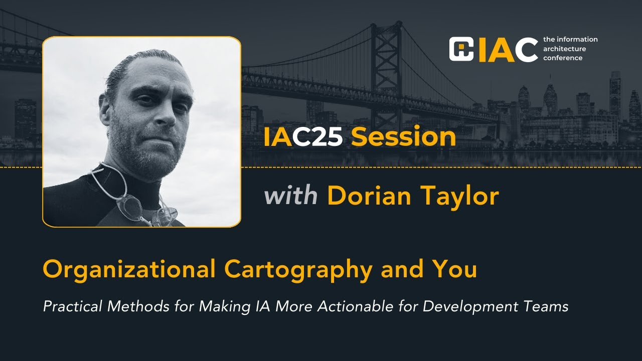 IAC 25: Organizational Cartography and You