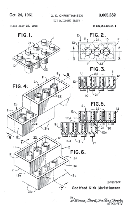 USPTO #3005282